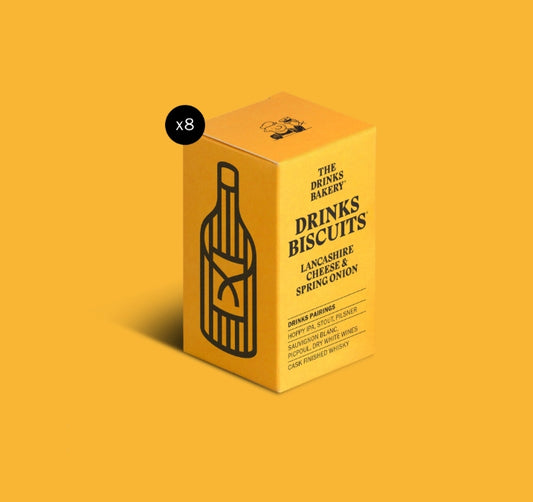Lancashire Cheese & Spring Onion Drinks Biscuits
