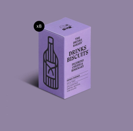 Pecorino Cheese & Rosemary Drinks Biscuits