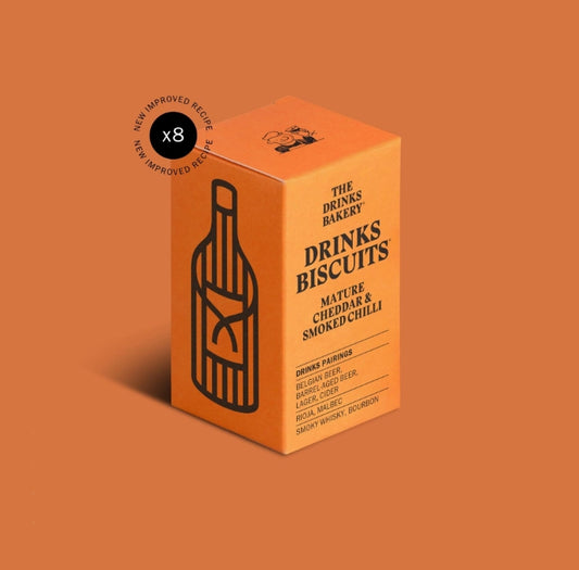 Mature Cheddar & Smoked Chilli Drinks Biscuits