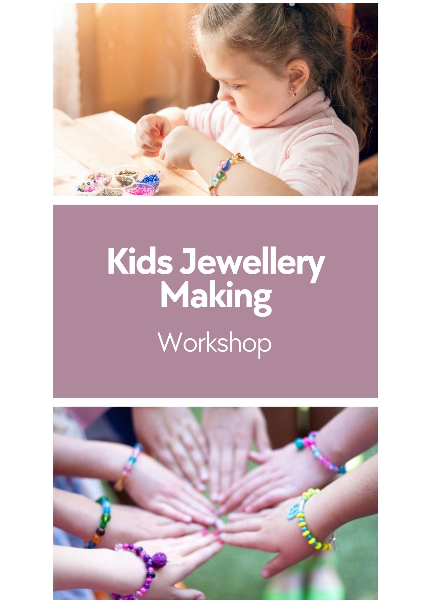 Jewellery Making Workshop For Kids