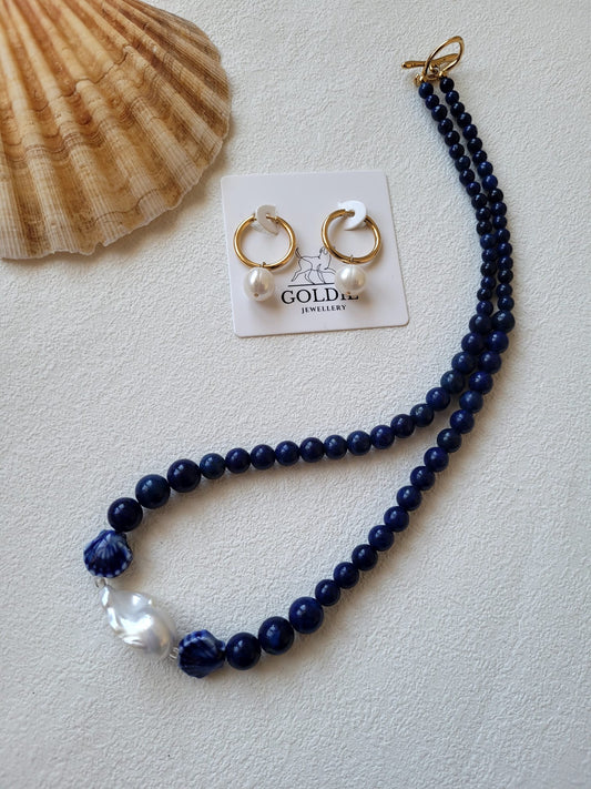 Lapis Lazuli Jewellery Set
