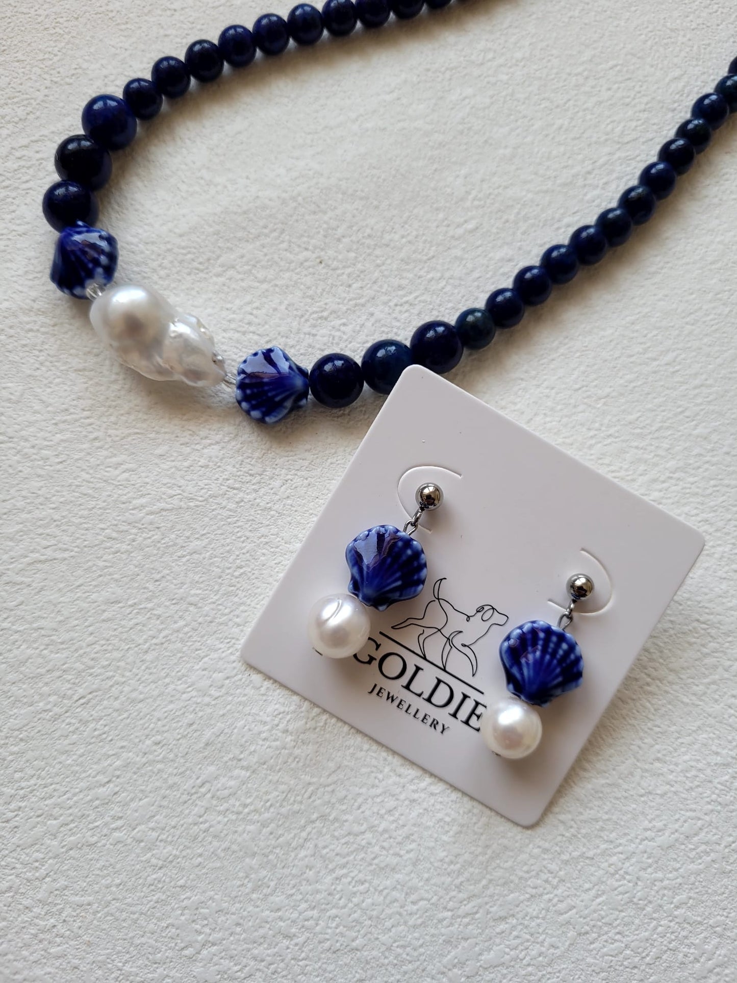 Lapis Lazuli Jewellery Set