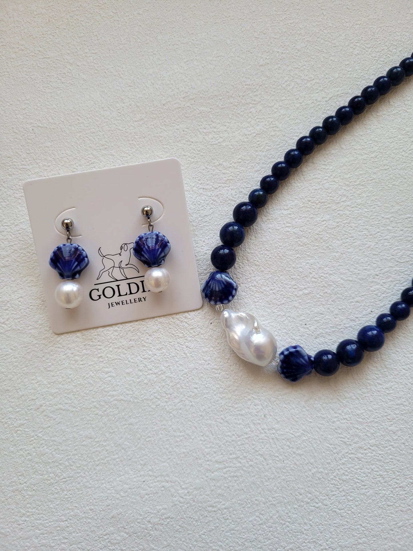 Lapis Lazuli Jewellery Set