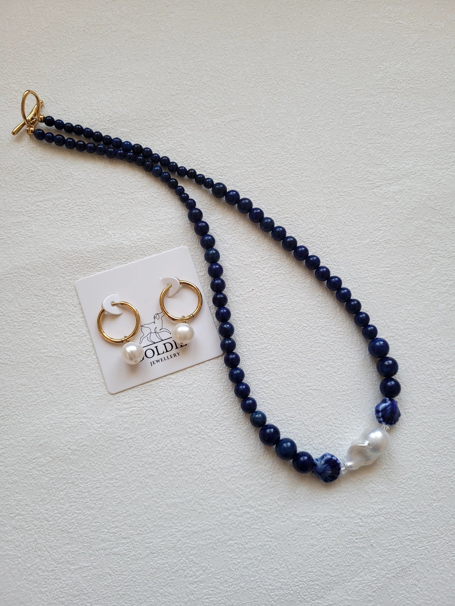 Lapis Lazuli Jewellery Set