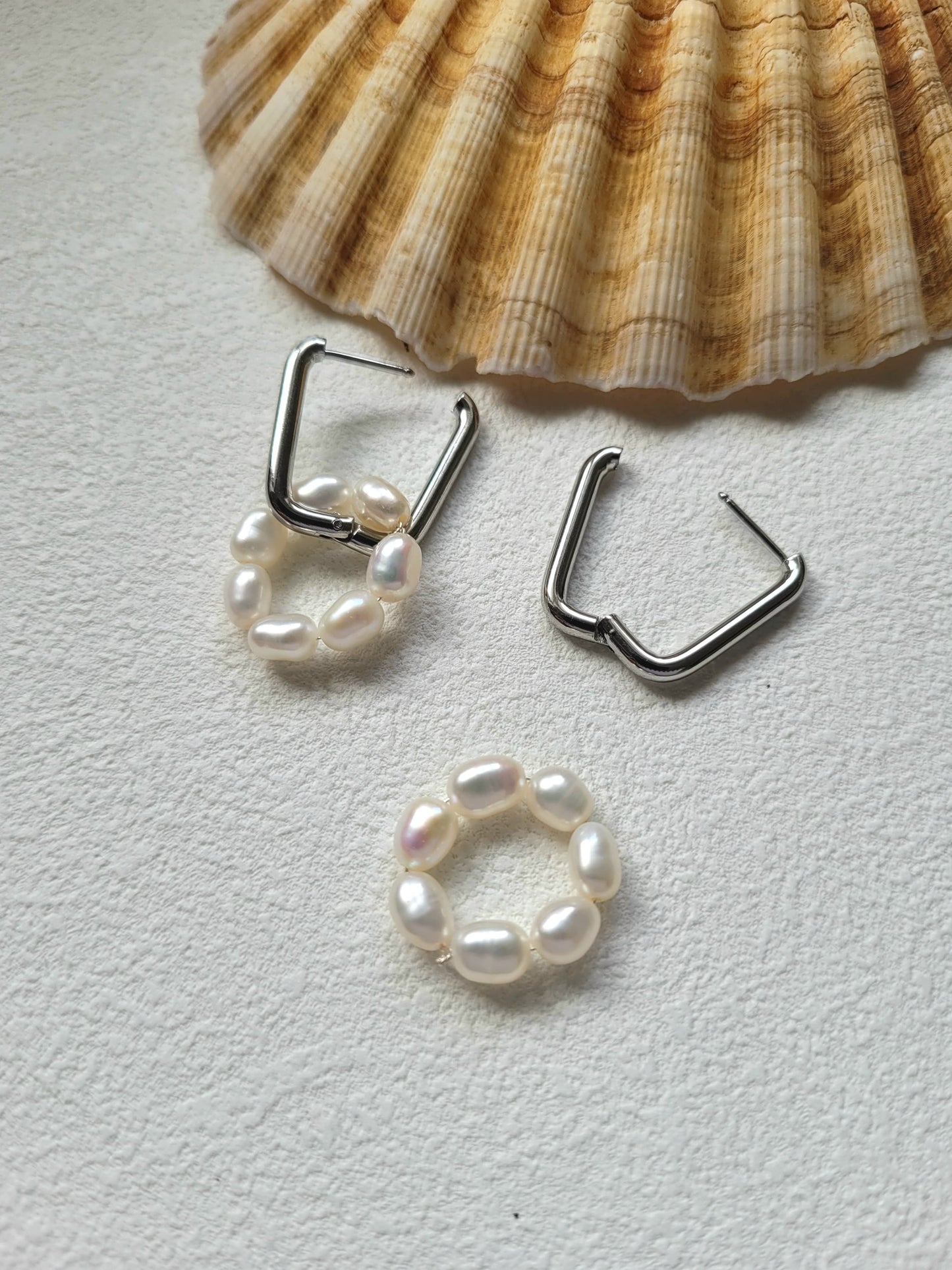 Spring Pearl Earrings