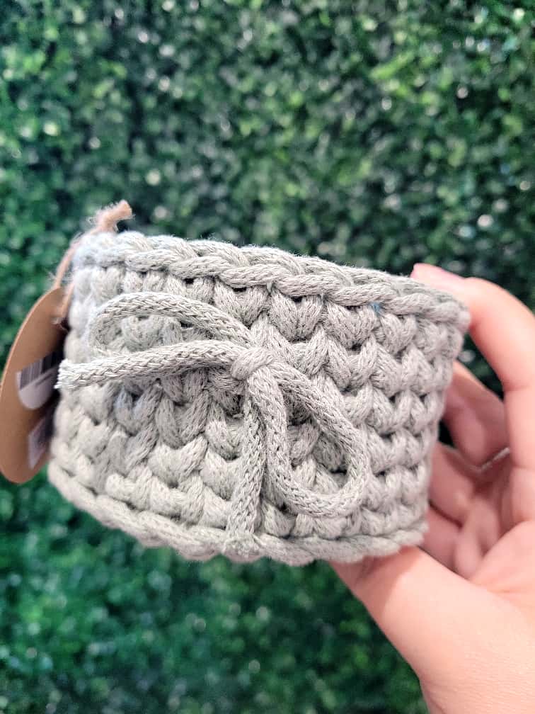 Small Crochet Baskets