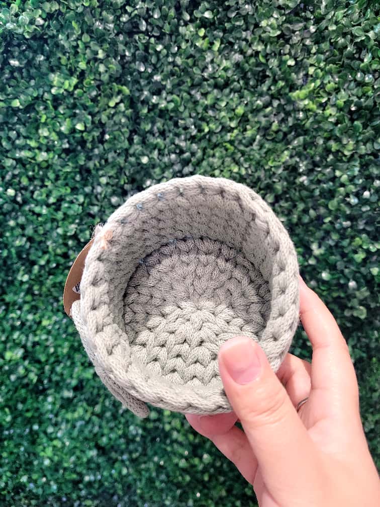 Small Crochet Baskets