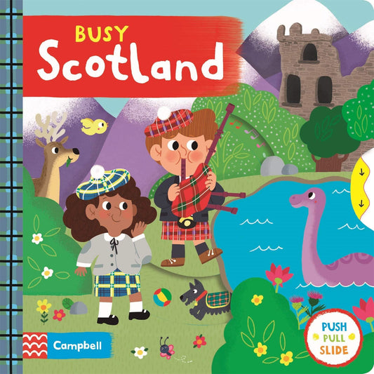 BUSY SCOTLAND (PUSH PULL SLIDE) (BOARD)